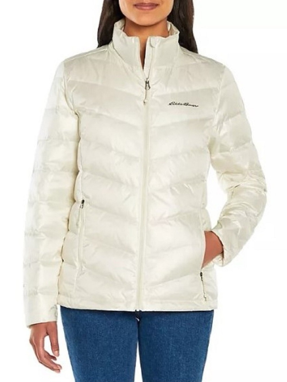 Eddie Bauer Women's Lightweight StormRepel Down Packable Jacket NWOT